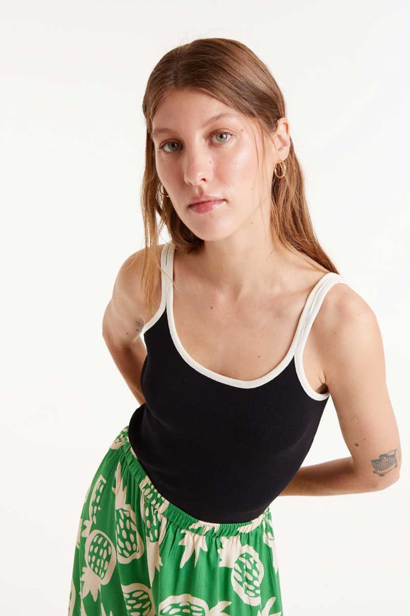 Clarita Top Midnight