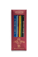 Designworks Ink Pencil Set of 6 - The Man, The Myth, The Legend