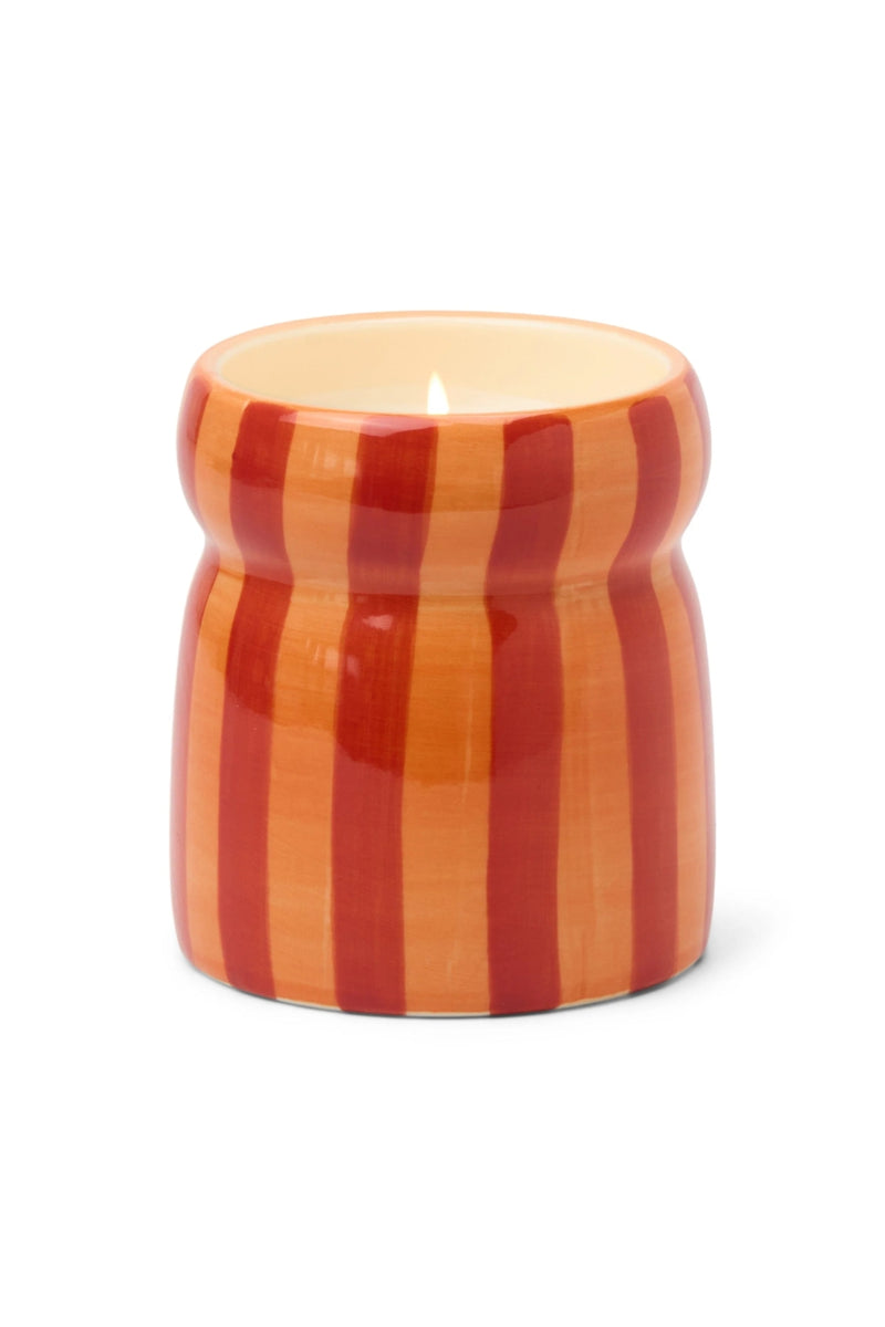 Paddywax Cabana Red & Coral Candle - Spiced Apple
