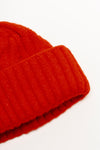 Free People Coast Line Beanie - Bright Red