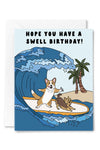 Illustrating Amy Greeting Cards - Surfing Dogs