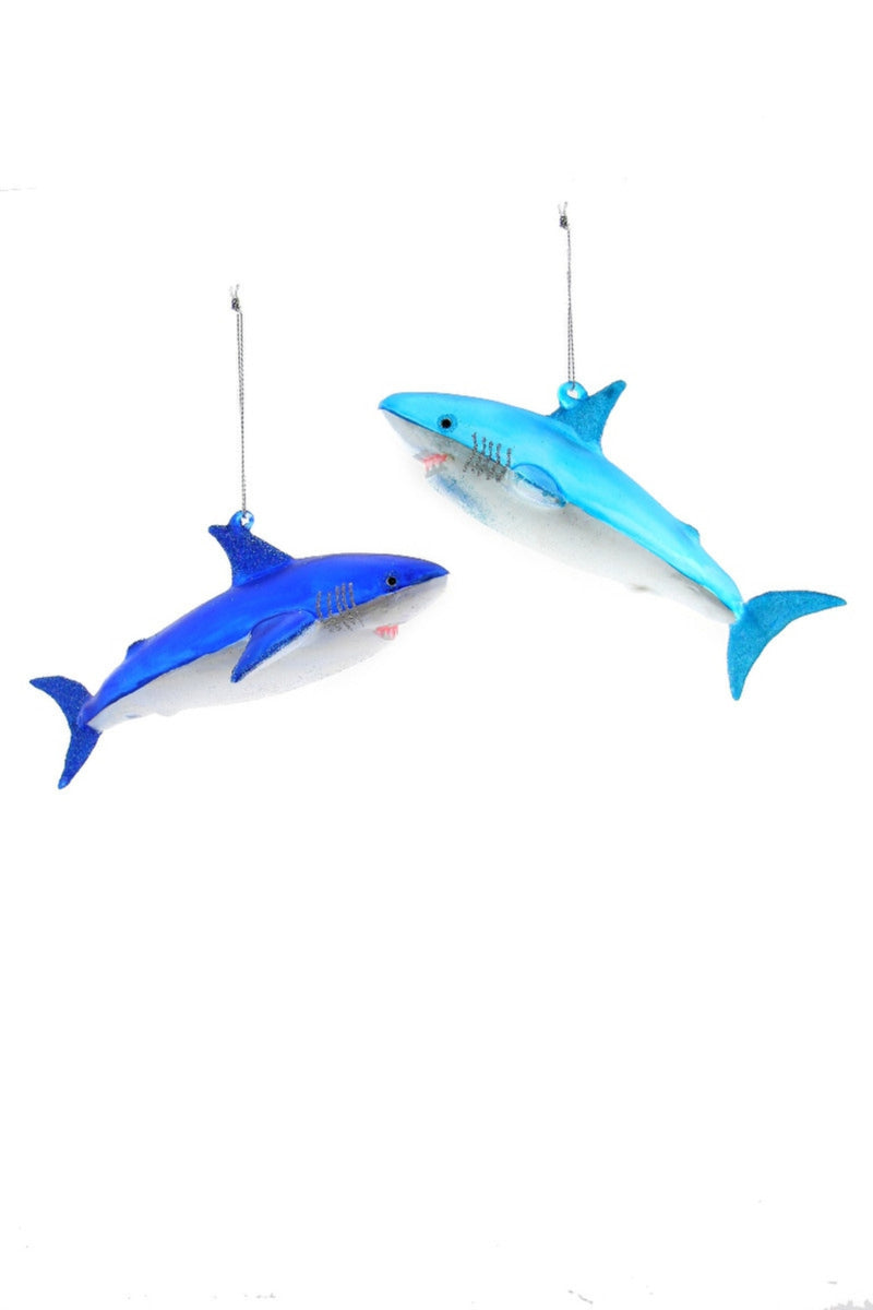 Cody Foster & Co. Shimmering Shark Ornament