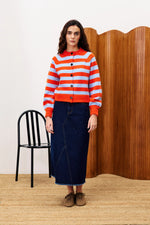 FRNCH Morand Cardigan - Rouge