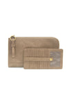 Karina Convertible Wristlet | Crossbody - Shiitake