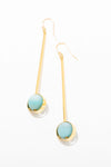 Larissa Loden Aberrant Earrings - Amazonite