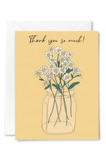 Illustrating Amy Greeting Cards - Thank You Daisies