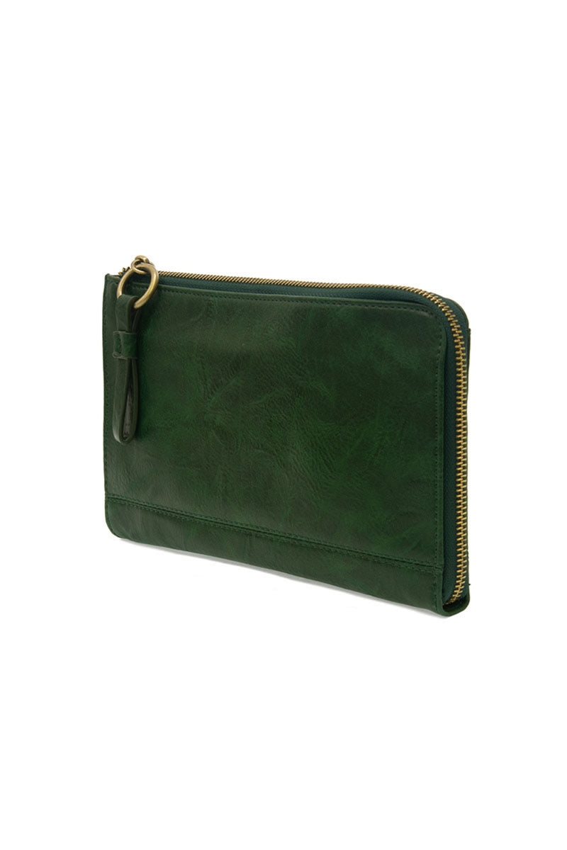 Karina Convertible Wristlet | Crossbody - Emerald