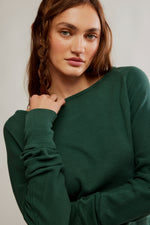 Free People Jess Long Sleeve Top - Seamoss