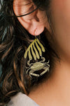 Crab Earrings