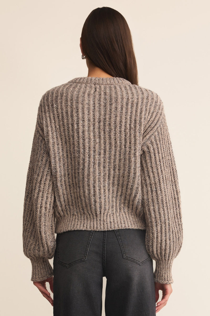 Z Supply Tivoli Sweater - Burnt Ash Heather