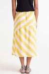 Valeria Skirt Yellow Stripe