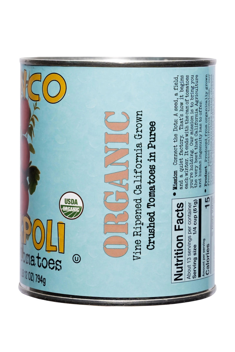 Bianco DiNapoli 28 oz Organic Tomatoes - Crushed & Puree