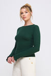 Amayah Sweater Top Forest