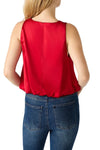 Steve Madden Yazmin Top - Dark Red