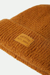Brixton Woodburn Tall Brushed Beanie - Spruce Yellow