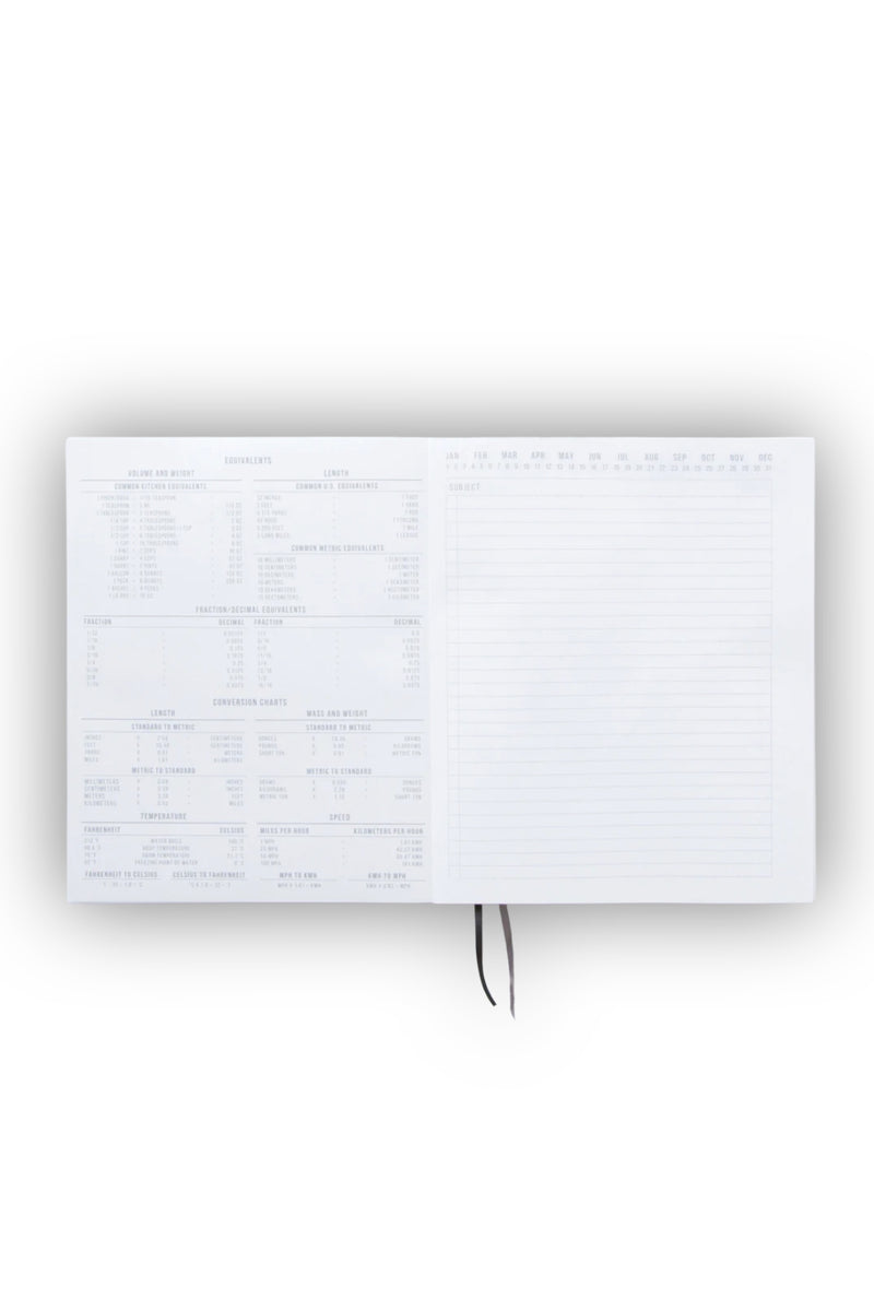 Design Works Ink Hardcover Fabric Spine Notebook - Black