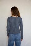 Paula Tank + Sweater Set Navy + Ivory