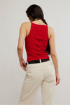 Free People Mia Tank - Salsa