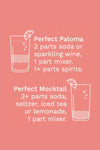 Wood Stove Kitchen Cocktail Mixer - Paloma (Grapefruit & Lime)