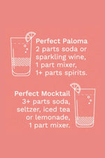 Wood Stove Kitchen Cocktail Mixer - Paloma (Grapefruit & Lime)