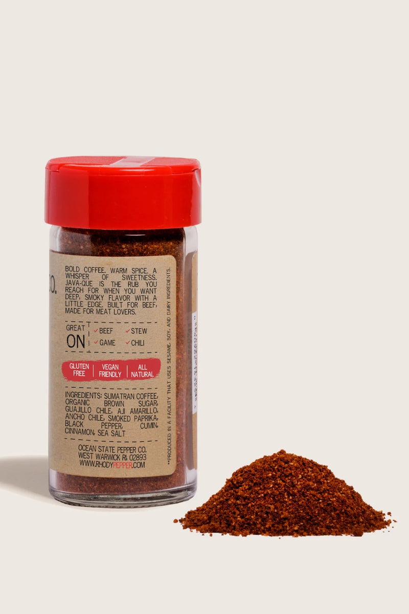 Ocean State Pepper Co Bottled Spice - Java-Que