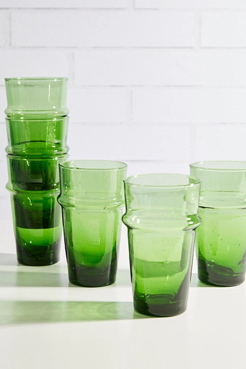 Verve Culture Moroccan Beldi Glass - Green