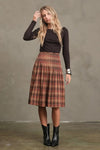 Colette Skirt - Autumn Plaid