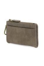 Bobbie Bifold Wallet w/ Carabiner Dark Taupe