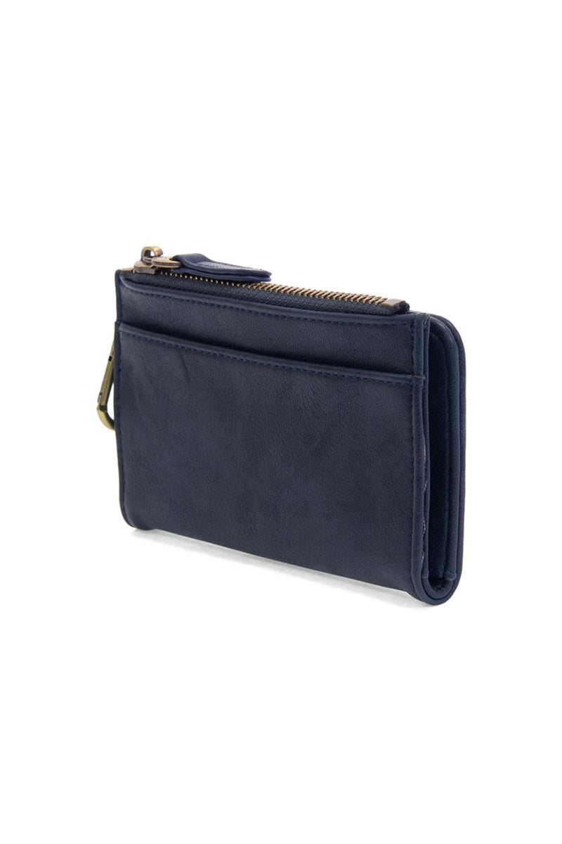 Bobbie Bifold Wallet w/ Carabiner Navy