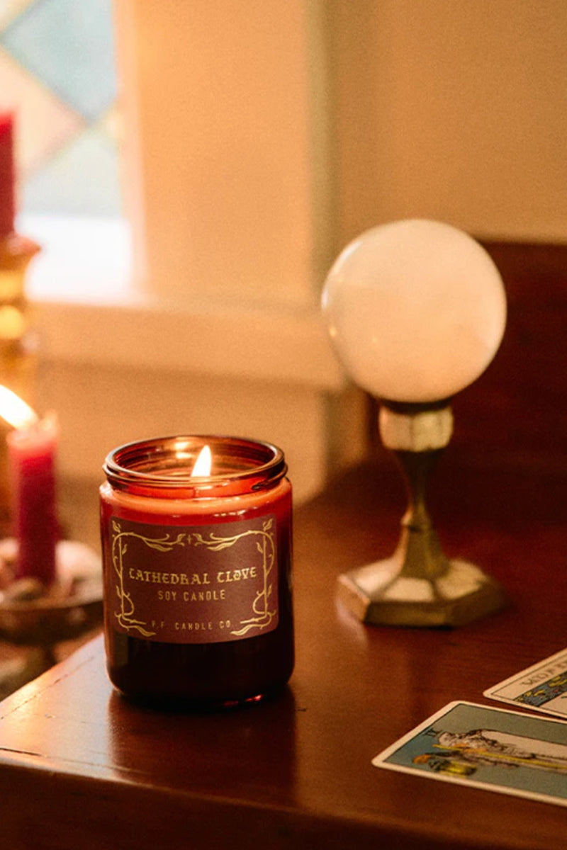 P.F. Candle 7.2 oz Soy Candle - Equinox Collection Cathedral Clove