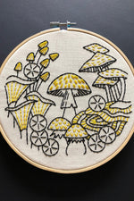 Embroidery Kit Mushrooms