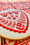 Embroidery Kit Nordic Heart