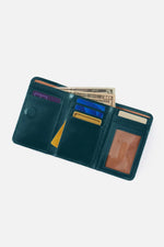 Hobo Jill Trifold Wallet - Wild Bluegrass