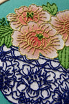 Rikrack Embroidery Kit Peony