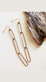 Fate & Coincidence Triple Oval Drop Earrings