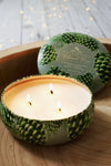 The Soap & Paper Factory Roland Pine Three-Wick Tin Soy Candle 13oz.