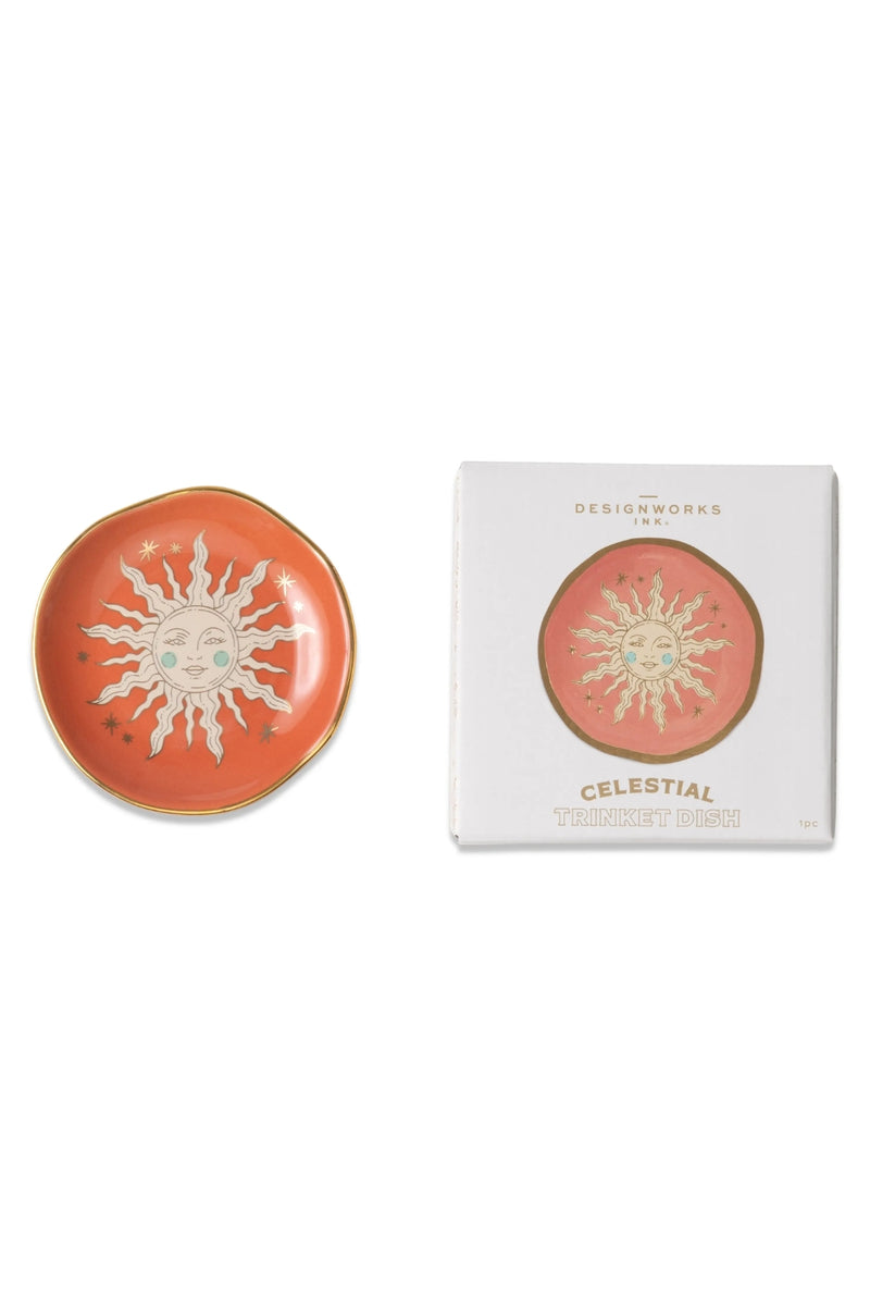 Designworks Ink Celestial Ceramic Trinket Dish
