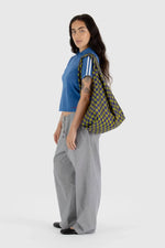 Standard Baggu Pear Navy Check