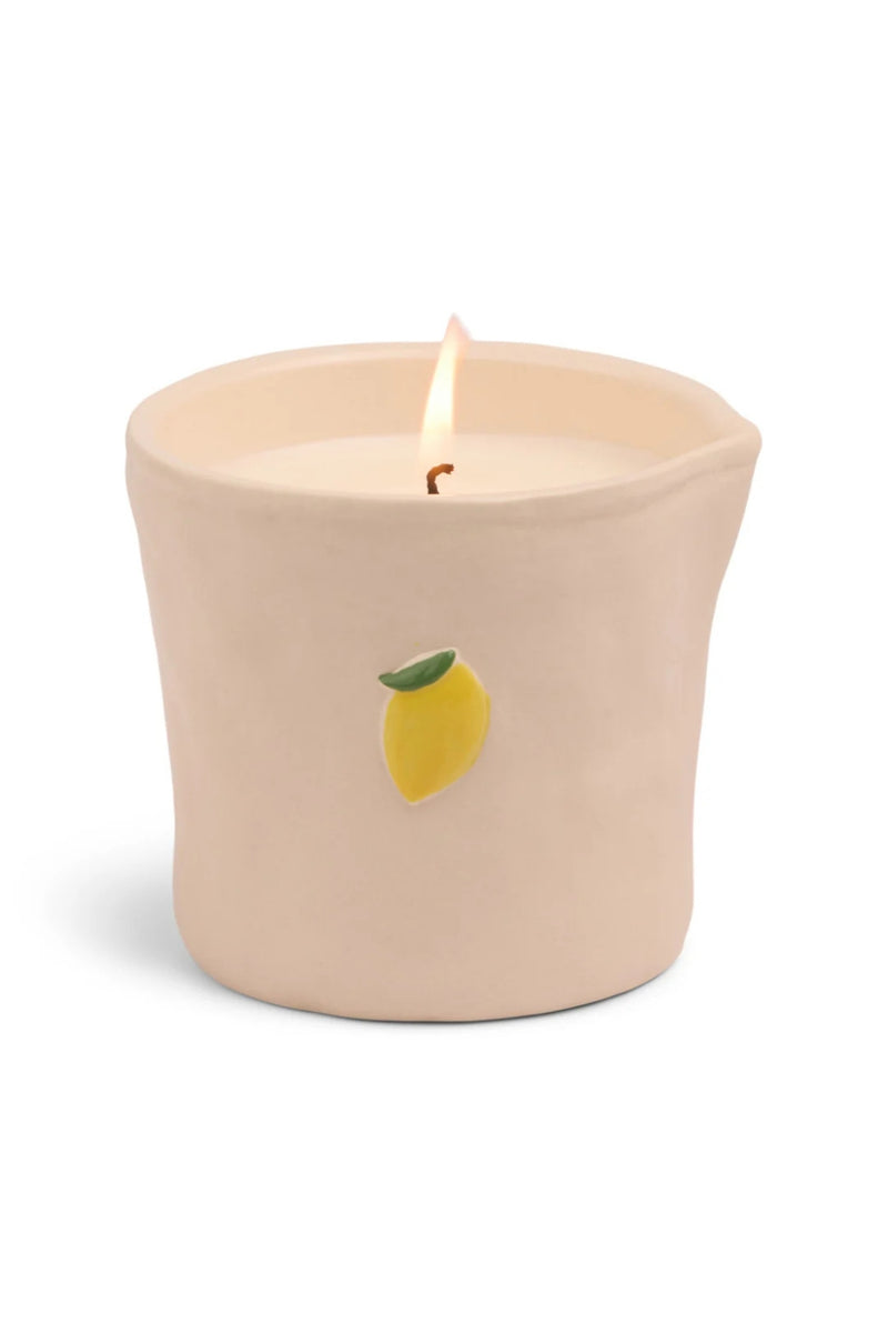 Bistro 8oz Ceramic Candle Lemon (Meyer Lemon)