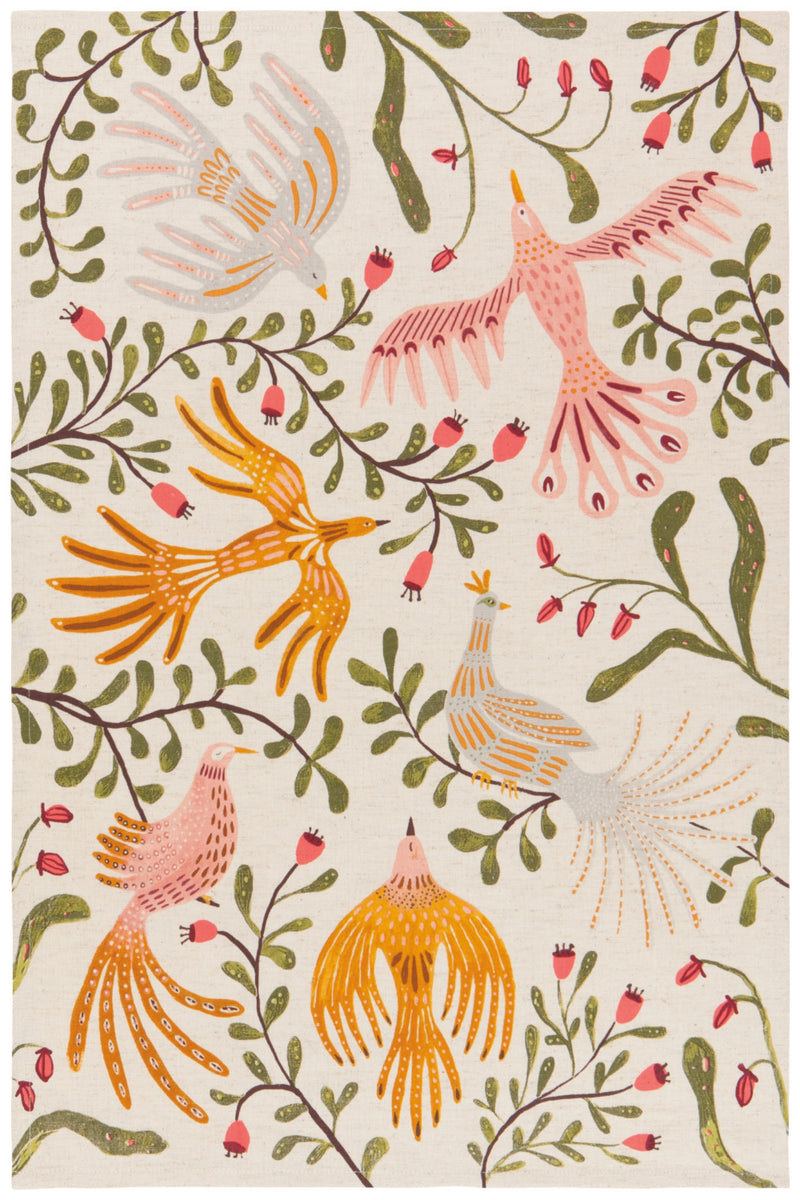 Cotton Linen Kitchen Towel Set - Plume