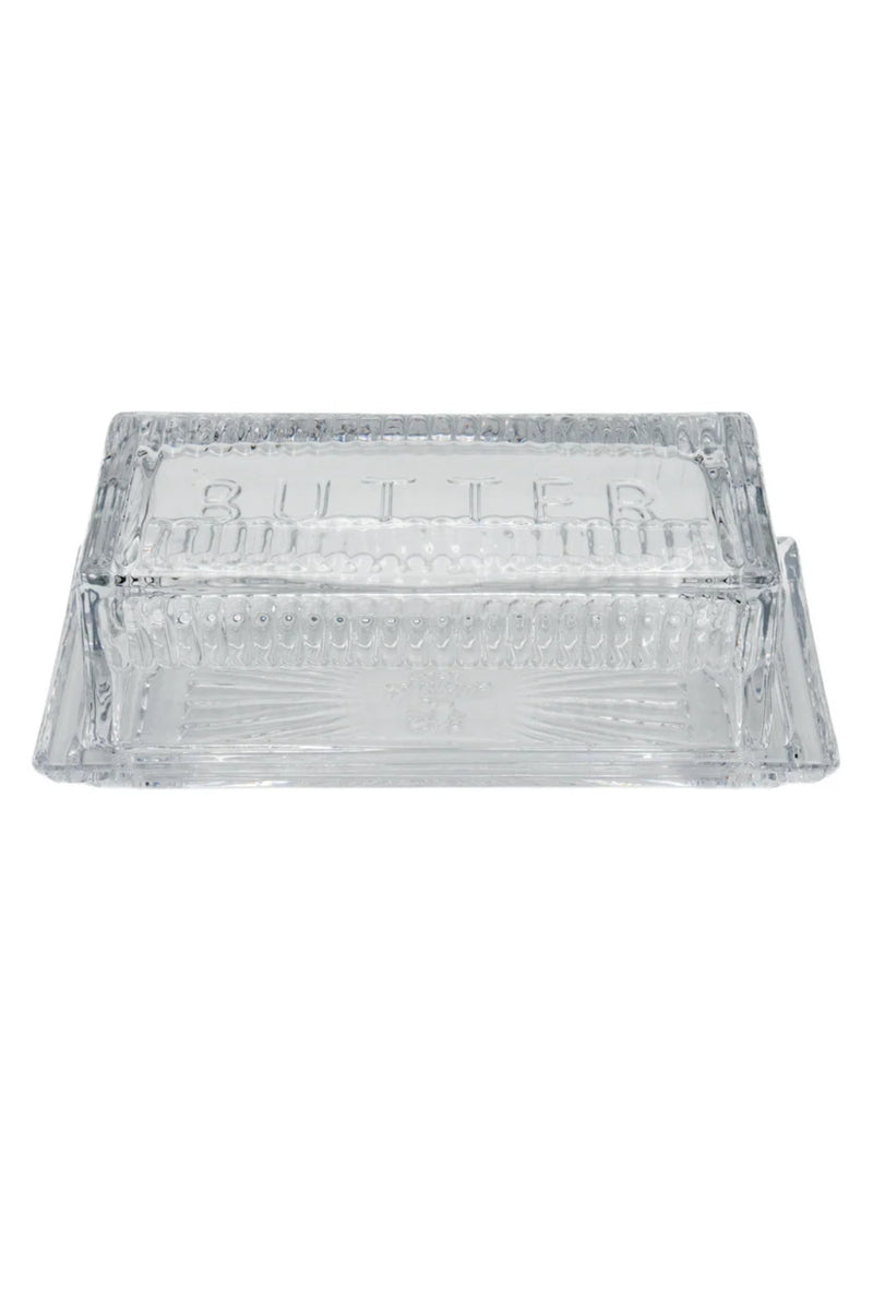 Glass Butter Dish
