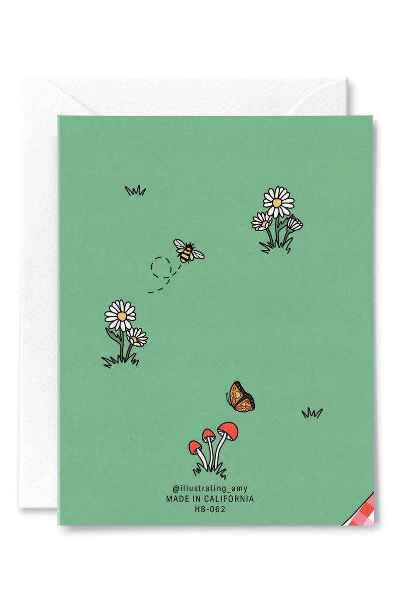 Illustrating Amy Greeting Cards - Birthday Picnic