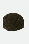 Brixton Barrel Snap Cap - Moss/Sand