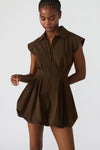 Steve Madden Dyanne Dress - Dark Espresso