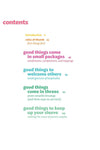 Good Things