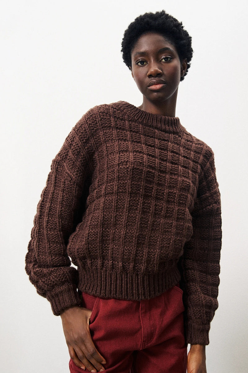 FRNCH Chjara Sweater - Chocolat