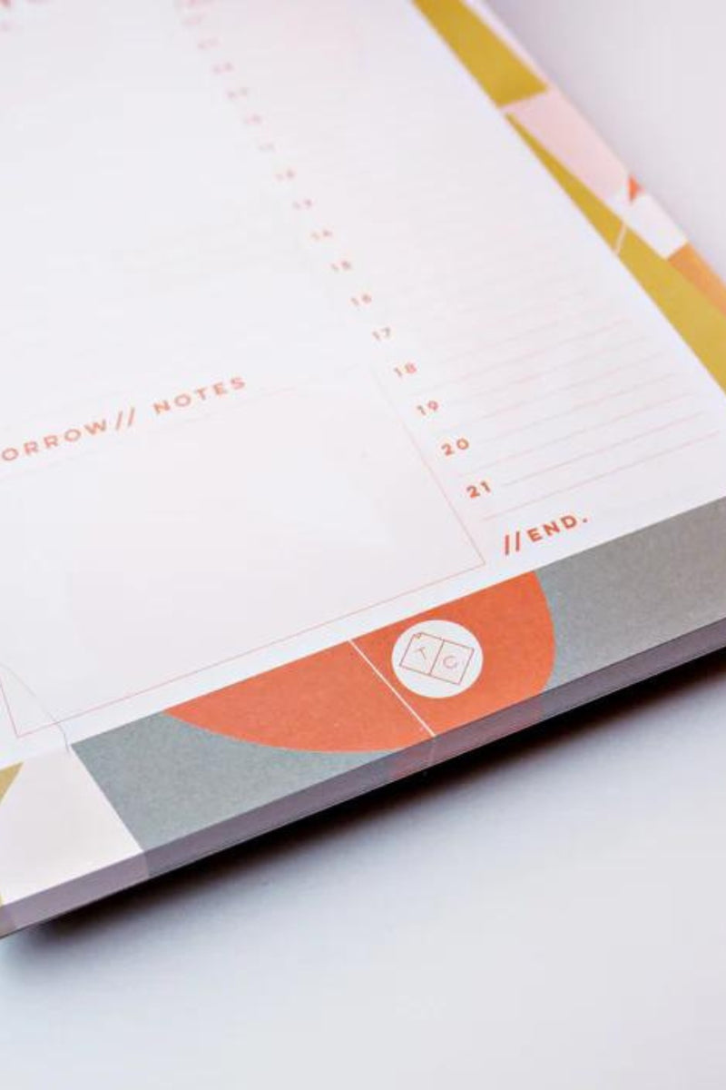 Daily Planner Pad