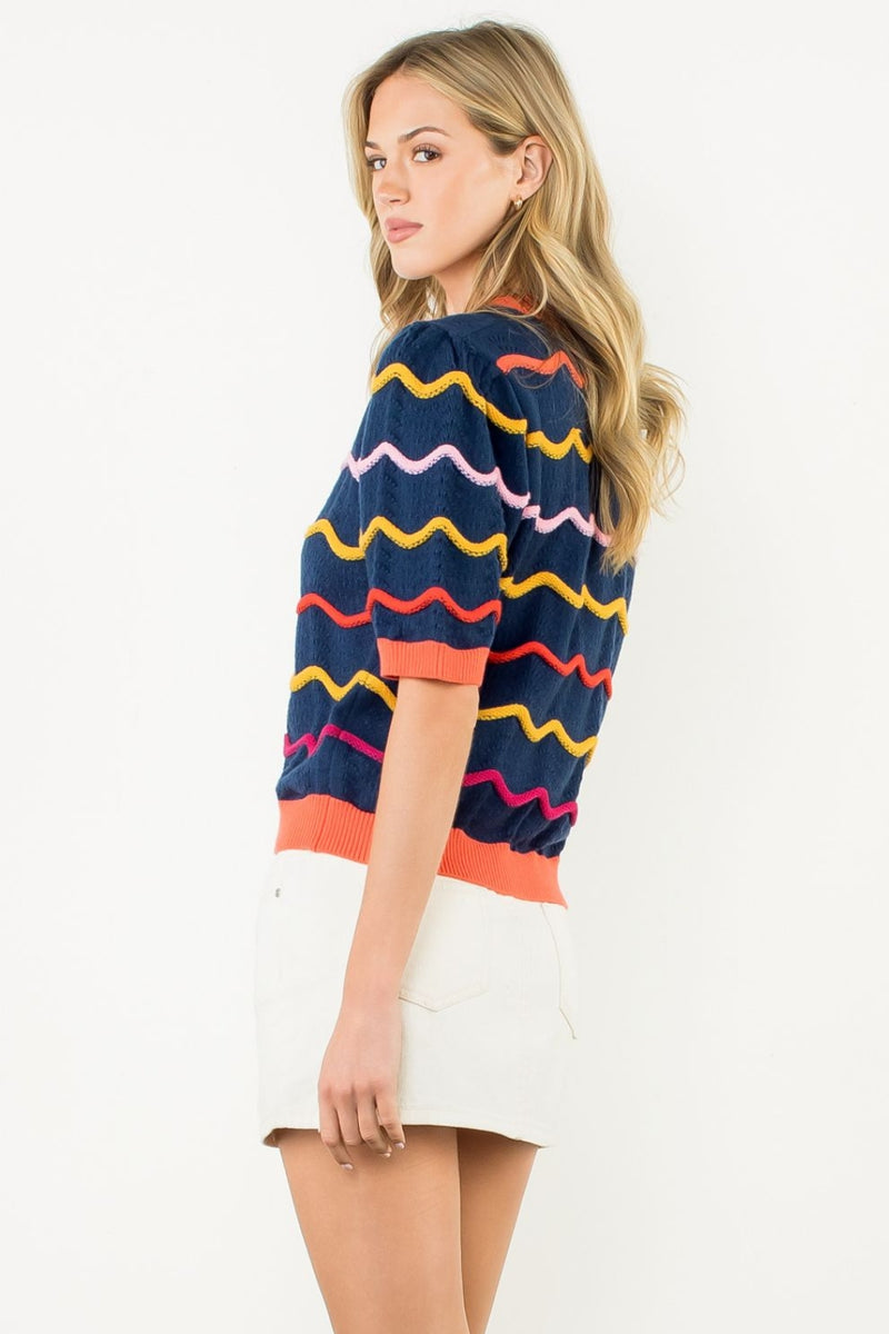 Paige Sweater - Navy
