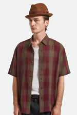 Brixton Gain Fedora - Coffee/Chestnut