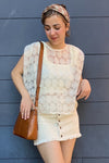 The Korner Sara Top - Beige